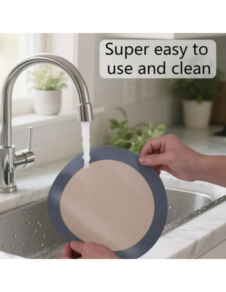 2 Alfombrillas de Silicona Antiadherentes 22.8cm y 82x10cm Gosknor