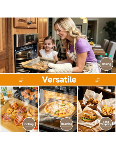 Papel Pergamino Sin Blanquear LUYROOES 210 Hojas 30.4x40.6cm