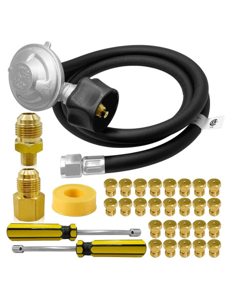 Kit de Conversión Gas Natural a Propano FJXBYWM para Parrillas Weber