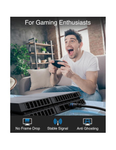 Cable HDMI 4K BlueRigger 15.24m con amplificador CL3 2