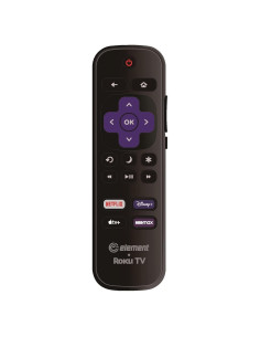 Control Remoto Element Roku TV 4K Ultra - Acceso Directo Netflix