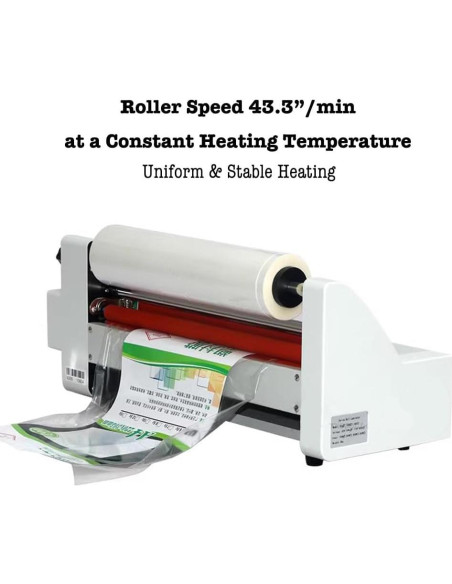Máquina Laminadora Genérica V350 350mm Caliente y Frío