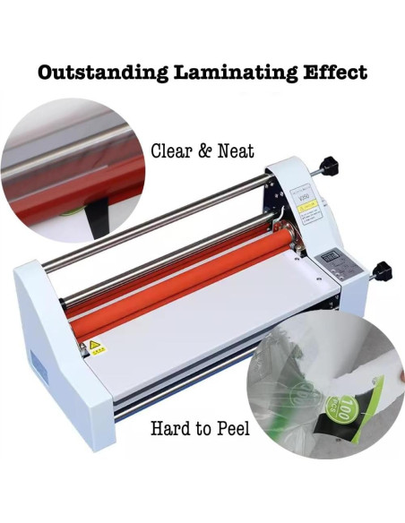 Máquina Laminadora Genérica V350 350mm Caliente y Frío