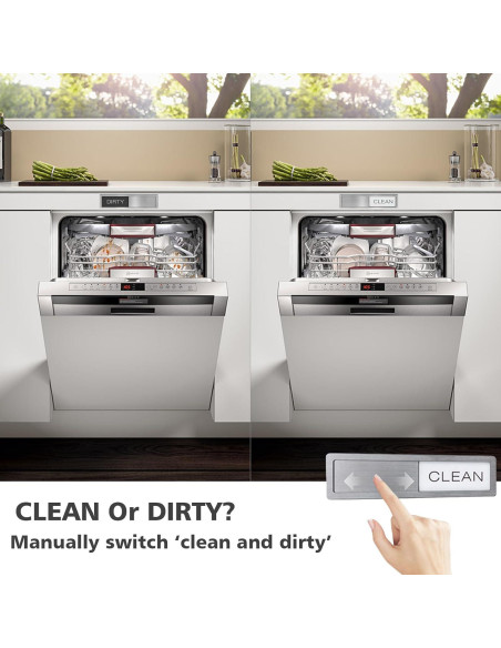 Imán Magnético Limpio Sucio WABIWABI@HOME 17.78x5.08cm