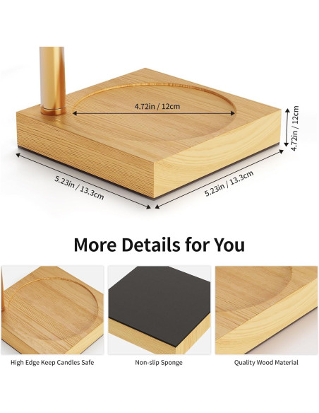 Lámpara Calentadora de Velas Anyage CL, Regulable 50W, Blanca