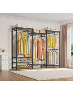 Armario Portátil Rack de Ropa VIPEK V5 403.7 kg Negro 2