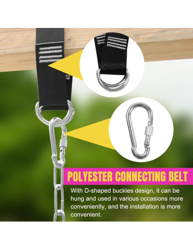 Columpio para Niños Pequeños Perantlb - Asiento de Cubo con Respaldo Alto