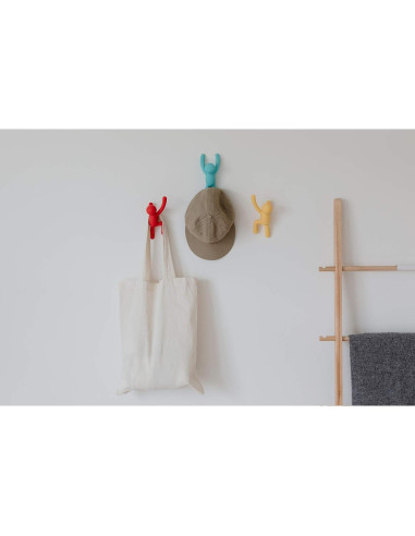 Ganchos de Pared Umbra Buddy Set de 3 Multicolores 2.3 kg