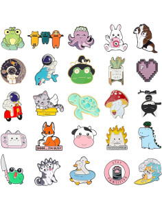 20 Pines de Esmalte Lindos Anime SINCCO para Mochilas 2