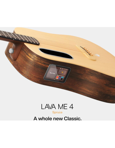 Guitarra Eléctrica Acústica LAVA ME 4 Burlywood 91.44 cm