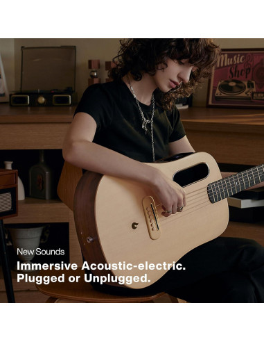 Guitarra Eléctrica Acústica LAVA ME 4 Burlywood 91.44 cm