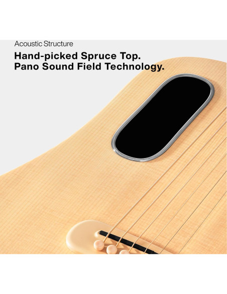 Guitarra Eléctrica Acústica LAVA ME 4 Burlywood 91.44 cm