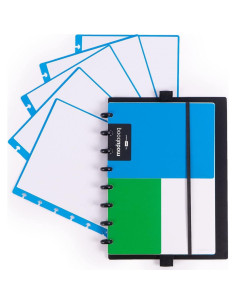 Cuaderno Inteligente Reutilizable A5 Modubooq 40 Páginas Azules 2