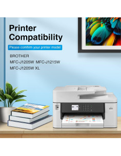 Cartuchos de tinta LC404 InkVibe para impresoras Brother - 4 Pack 2