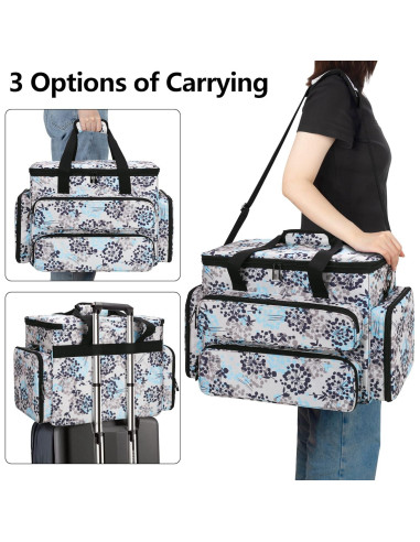 Funda para Máquina de Coser CURMIO Diente de León 43.94x20.51x34.50cm