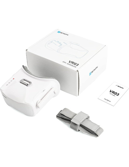 Gafas FPV BETAFPV VR03 4.3" HD 800x480 DVR Antena 5.8G