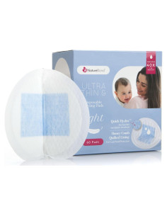 NatureBond Almohadillas Desechables para Lactancia 60 Piezas