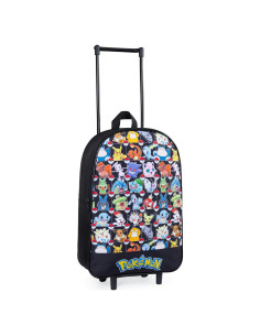 Maleta Plegable para Niños Pokemon 39cm 10.5L Negra