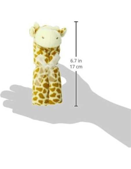 Manta de Seguridad Angel Dear Jirafa Marrón 33x33 cm