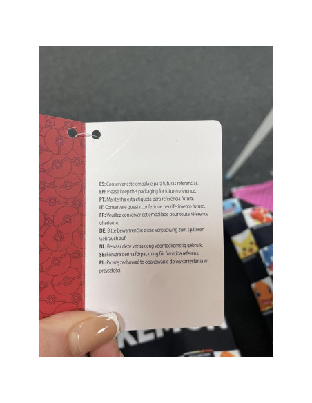 Bolsa de gimnasio Pokemon para niños 38x22x18 cm