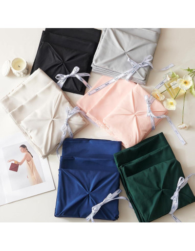 Conjunto de Edredón CozyLux Reina 7 Piezas Azul Claro