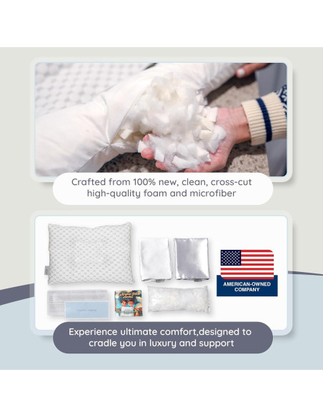 Almohada Ergonómica para Niños Lussi & Company 48x33 cm