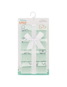 Toallas de Baño para Bebés Cudlie Disney 8 Piezas Microfibra
