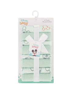 Toallas de Baño para Bebés Cudlie Disney 8 Piezas Microfibra 2