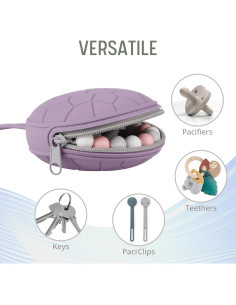Funda de Sostenedor de Chupete Silicona Nothomme 2 Unidades 2