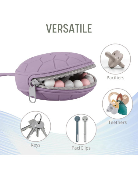 Funda de Sostenedor de Chupete Silicona Nothomme 2 Unidades
