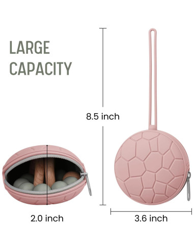 Funda de Sostenedor de Chupete Silicona Nothomme 2 Unidades
