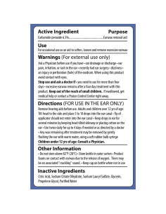 Gotas Limpiadoras de Cerumen Cleanse Right 14.79 ml 2