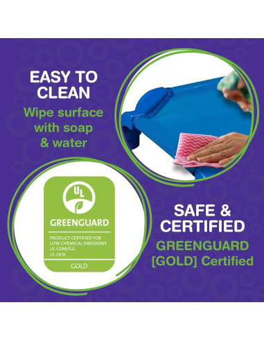 Camas Apilables Sprogs para Niños - Paquete de 4 - 132x58 cm