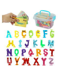 Juguetes de Succión de Letras del Alfabeto Blizuup 26 Piezas