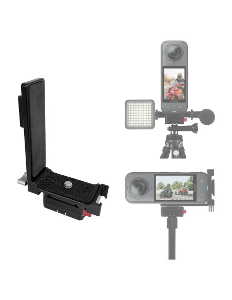 Soporte Vertical-Horizontal SRUIM para Insta 360 X5 X3 X2 Soporte Vertical-Horizontal SRUIM para Insta 360 X5 X3 X2