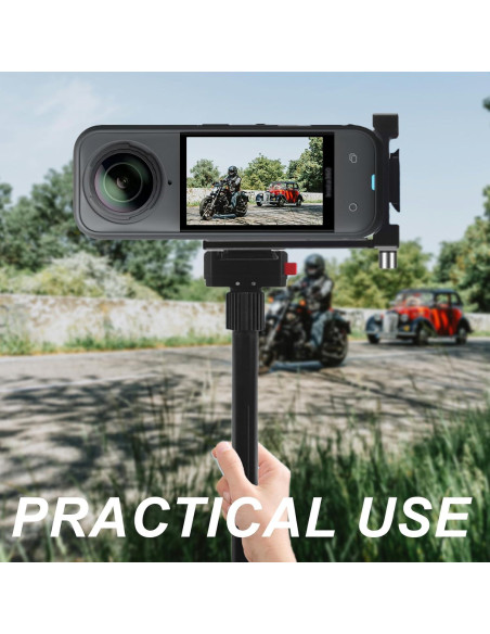 Soporte Vertical-Horizontal SRUIM para Insta 360 X5 X3 X2 Soporte Vertical-Horizontal SRUIM para Insta 360 X5 X3 X2