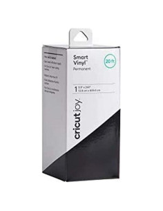 Vinilo Permanente Inteligente Cricut Joy Negro 5.5" x 240" Brillante