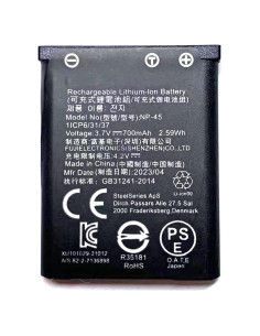 Batería NP-45 700mAh 3.7V para Auriculares Steelseries Arctis Nova Pro