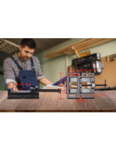 Prensa de Taladro ZTUKOMN 4" Alta Resistencia 3.17 kg 2