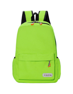 Mochila Infantil Verde Oxford 40x26x13cm para Escuela 2