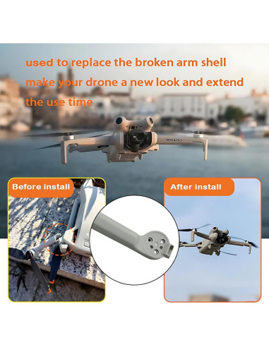 Cubierta de brazo trasero izquierdo ZWLLKJGS para Dji Mini 4 Pro