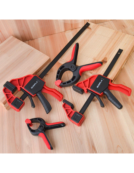 Juego de 10 Abrazaderas de Barra Gunpla 6" y 12" Ajustables Juego de 10 Abrazaderas de Barra Gunpla 6" y 12" Ajustables