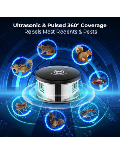 Repelente Ultrasónico de Plagas X-PEST 361N - Control de Roedores 2
