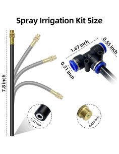 Sistema de Riego por Goteo 360 PNNEQ 12.19m con 13 Boquillas 2