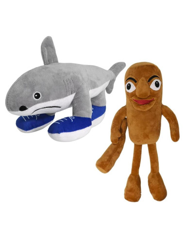 Tung Tung Tung Sahur Juguetes de Peluche 2 Pack 19"