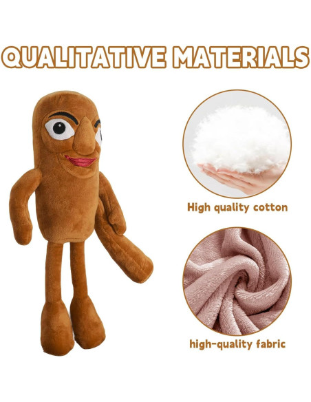 Tung Tung Tung Sahur Juguetes de Peluche 2 Pack 19" Tung Tung Tung Sahur Juguetes de Peluche 2 Pack 19"