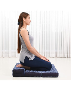 Colchón Plegable Leewadee 2 en 1 para Yoga y Meditación 2