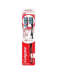 Cepillo de Dientes Colgate 360 Avanzado Blanqueador 2 Piezas 2