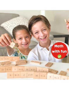 Juego de Dominó Matemático Extasticks Suma y Resta 6+ 2