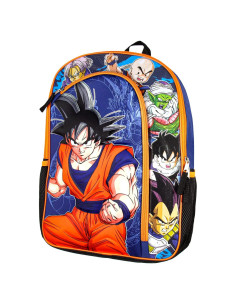 Mochila Escolar Goku 3D Bioworld 40.6x30.5 cm Anime